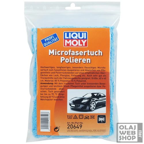 Liqui Moly Microfasertuch Polieren mikroszálas polírkendő 1db-os