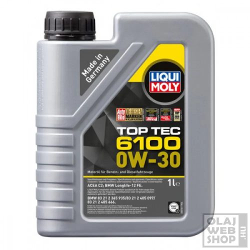 Liqui Moly Top Tec 6100 0W-30 motorolaj 1L