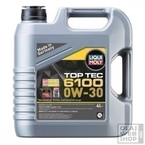 Liqui Moly Top Tec 6100 0W-30 motorolaj 4L
