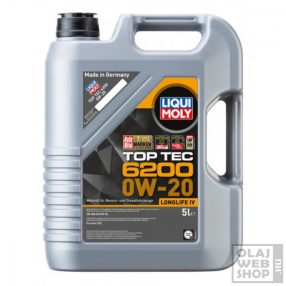Liqui Moly Top Tec 6200 0W-20 motorolaj 5L