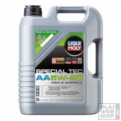 Liqui Moly Special Tec Asia & America AA 5W-20 motorolaj 5L
