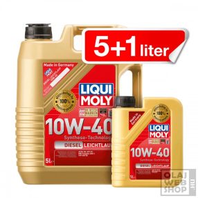 Liqui Moly Diesel Leichtlauf 10W-40 motorolaj 6L *csomag