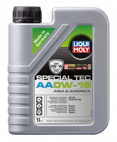 Liqui Moly Special Tec Asia & America AA 0W-16 motorolaj 1L