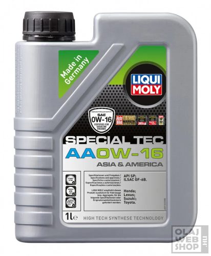 Liqui Moly Special Tec Asia & America AA 0W-16 motorolaj 1L