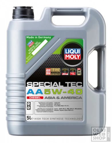 Liqui Moly Special Tec Asia & America AA 5W-40 diesel motorolaj 5L