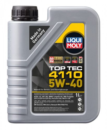 Liqui Moly Top Tec 4110 5W-40 motorolaj 1L