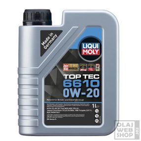 Liqui Moly Top Tec 6610 0W-20 motorolaj 1L