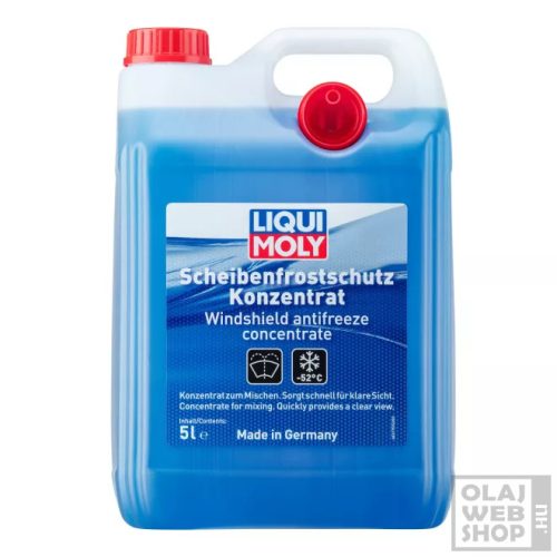 Liqui Moly Winter Scheibenfrostschutz konzentrat téli szélvédőmosó koncentrátum -52°C 5L