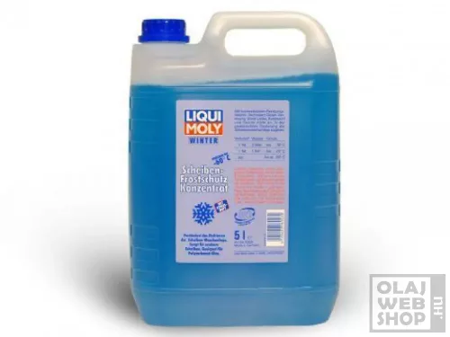 Liqui Moly Winter Scheibenfrostschutz konzentrat téli szélvédőmosó koncentrátum -52°C 5L
