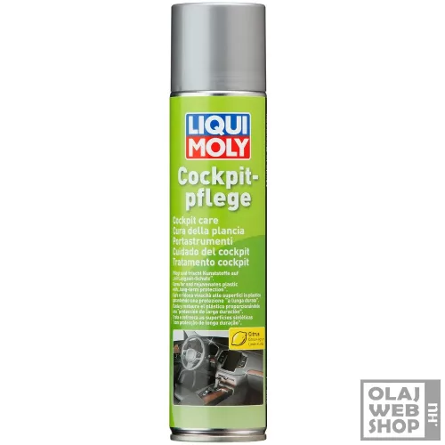 Liqui Moly Cockpit-pflege (műszerfalápoló, citrus) spray 300ml (LM23059)