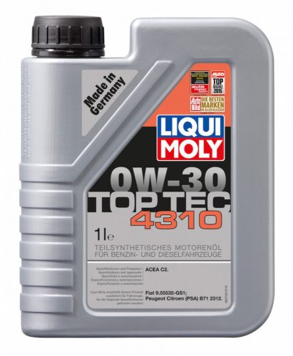 Liqui Moly Top Tec 4310 0W-30 motorolaj 1L