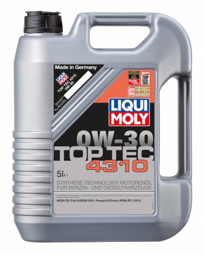 Liqui Moly Top Tec 4310 0W-30 motorolaj 5L