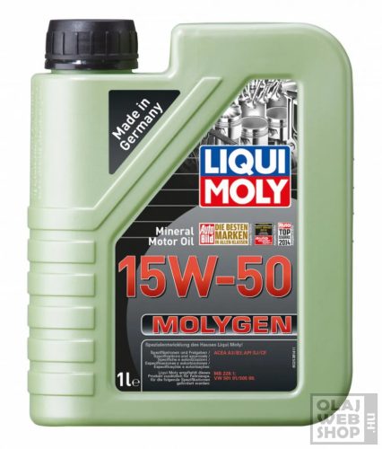 Liqui Moly Molygen 15w-50 motorolaj ásványi 1L