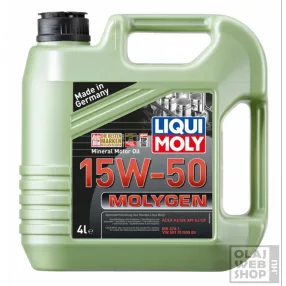 Liqui Moly Molygen 15w-50 motorolaj ásványi 4L