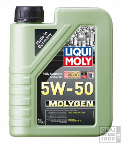 Liqui Moly Molygen 5W-50 motorolaj 1L
