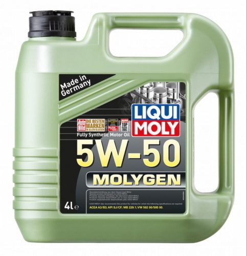 Liqui Moly Molygen 5W-50 motorolaj 4L