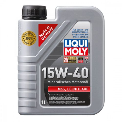 Liqui Moly MoS2 Leichtlauf 15W-40 motorolaj 1L