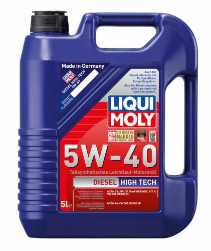 Liqui Moly Diesel High Tech 5W-40 motorolaj PDTDI 5L