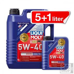 Liqui Moly Diesel High Tech 5W-40 motorolaj PDTDI 6L *csomag