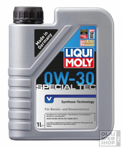 Liqui Moly Special Tec V 0W-30 motorolaj Volvo 1L