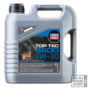 Liqui Moly Top Tec 4600 5W-30 motorolaj 4L