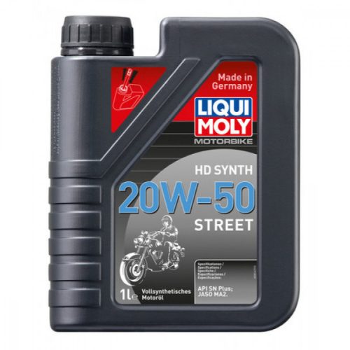 Liqui Moly Motorbike 4T Street HD Synth 20W-50 motorkerékpár olaj 1L