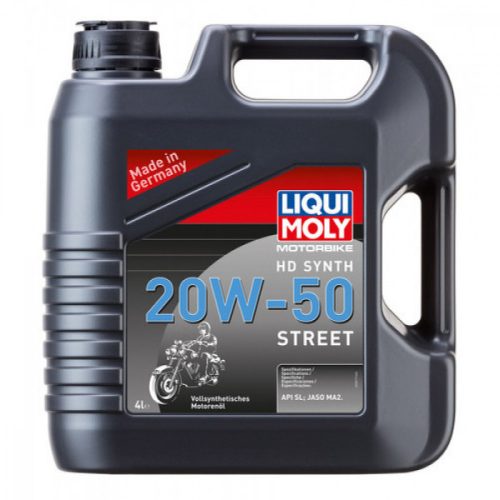 Liqui Moly Motorbike 4T Street HD Synth 20W-50 motorkerékpár olaj 4L