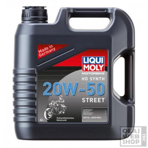Liqui Moly Motorbike 4T Street HD Synth 20W-50 motorkerékpár olaj 4L