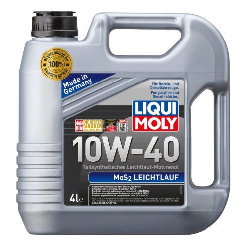Liqui Moly MoS2 Leichtlauf 10W-40 motorolaj 4L