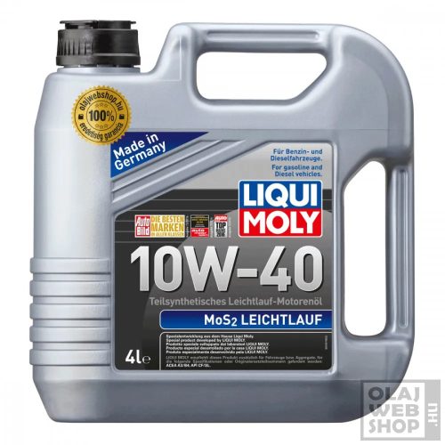 Liqui Moly MoS2 Leichtlauf 10W-40 motorolaj 4L