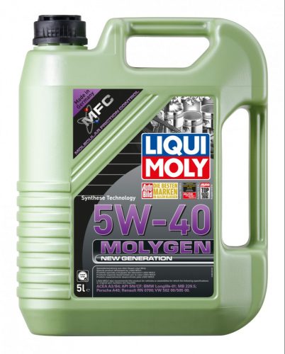 Liqui Moly Molygen New Generation 5W-40 motorolaj 5L