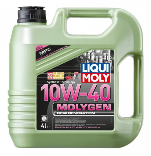 Liqui Moly Molygen New Generation 10W-40 motorolaj 4L