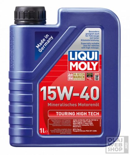Liqui Moly Touring High Tech 15W-40 teherautó motorolaj 1L