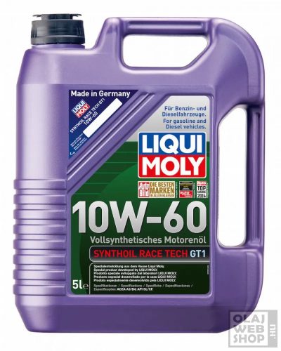 Liqui Moly Synthoil Race Tech GT1 10W-60 motorolaj 5L