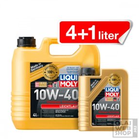Liqui Moly Leichtlauf 10W-40 motorolaj 5L *csomag