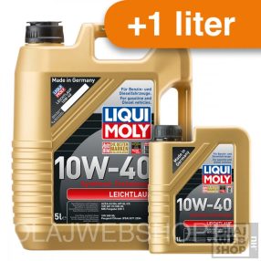Liqui Moly Leichtlauf 10W-40 motorolaj 6L *csomag