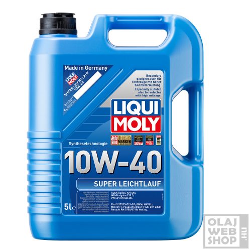 Liqui Moly Super Leichtlauf 10W-40 motorolaj 5L