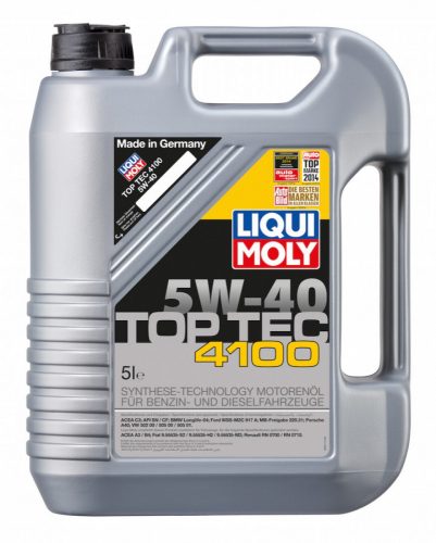 Liqui Moly Top Tec 4100 5W-40 motorolaj 5L