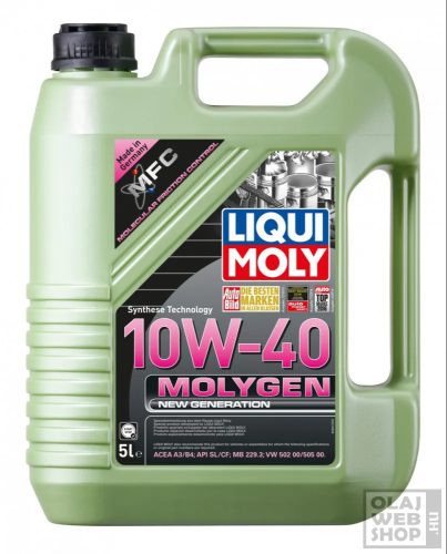 Liqui Moly Molygen New Generation 10W-40 motorolaj 5L