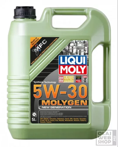 Liqui Moly Molygen New Generation 5W-30 motorolaj 5L