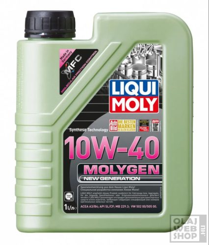 Liqui Moly Molygen New Generation 10W-40 motorolaj 1L