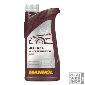  Mannol 4112 AF12+ ANTIFREEZE piros fagyálló koncentrátum -75°C 1L