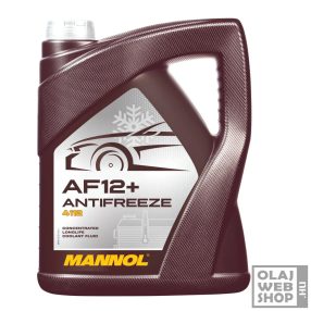  Mannol 4112 AF12+ ANTIFREEZE piros fagyálló koncentrátum -75°C 5L