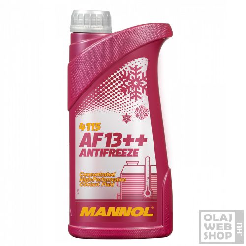 Mannol 4115 AF13++ ANTIFREEZE piros fagyálló koncentrátum -75°C 1L