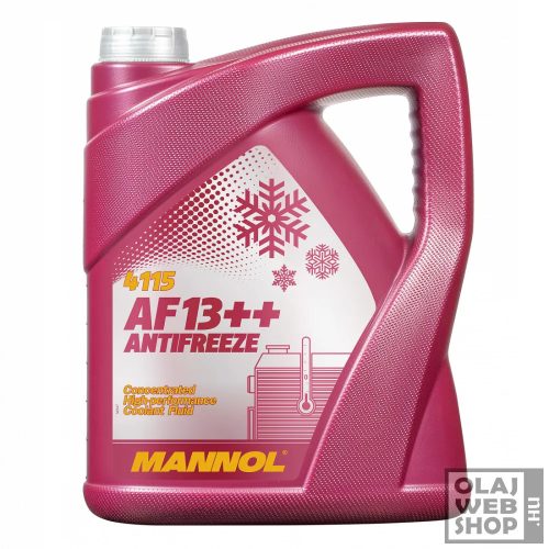 Mannol 4115 AF13++ ANTIFREEZE piros fagyálló koncentrátum -75°C 5L