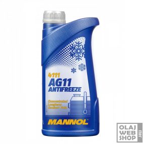   Mannol 4111 AG11 ANTIFREEZE kék fagyálló koncentrátum -75°C 1L
