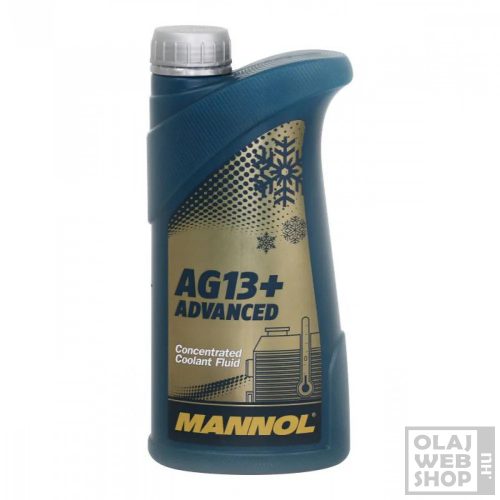 Mannol 4114 AG13+ ANTIFREEZE sárga fagyálló koncentrátum -75°C 1L