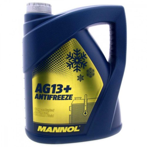 Mannol 4114 AG13+ ANTIFREEZE sárga fagyálló koncentrátum -75°C 5L
