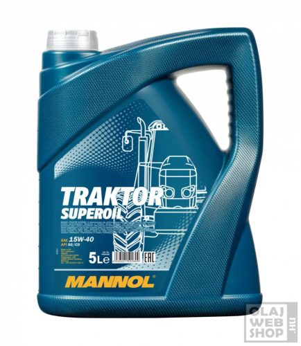 Mannol 7406 TRAKTOR SUPEROIL 15W-40 mezőgazdasági olaj 5L