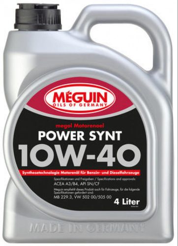 Meguin Power Synt 10W-40 motorolaj 4L